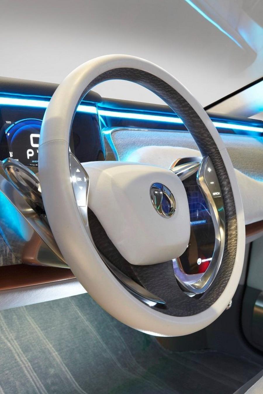 Детали интерьера Denza All Electric Concept Car 2012 года  (фото 19 из 22)